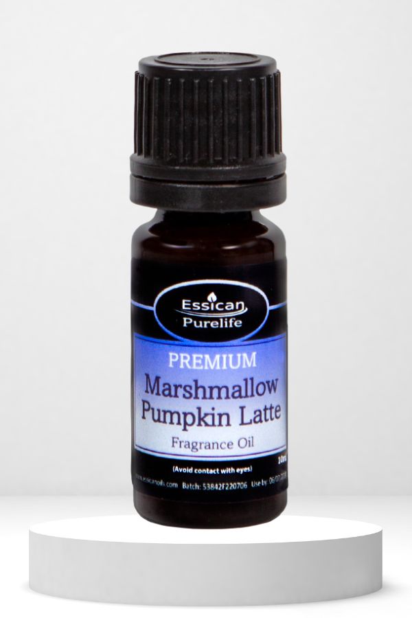 Essican Purelife Marshmallow Pumpkin Latte fragrance oil 10ml.