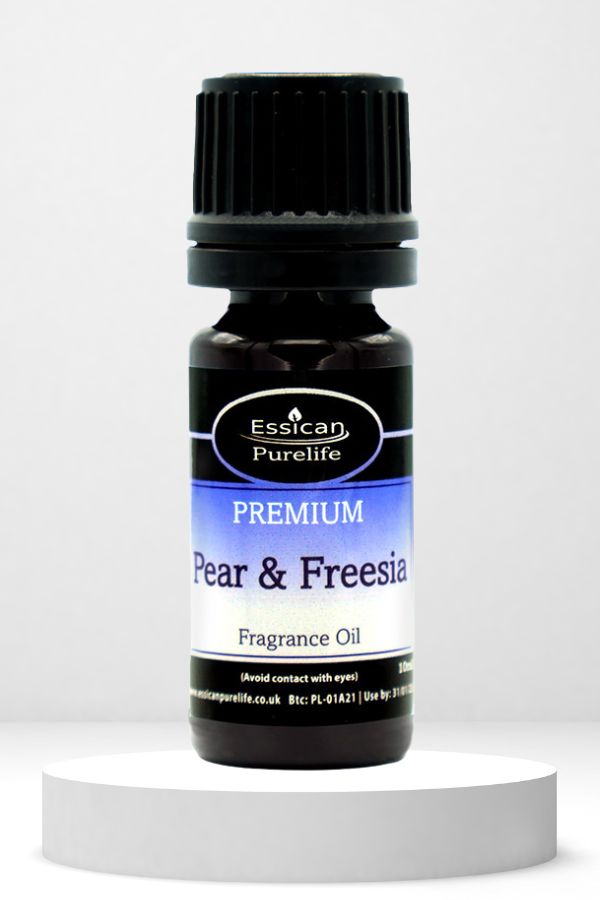 Essican Purelife Pear & Freesia fragrance oil 10ml.