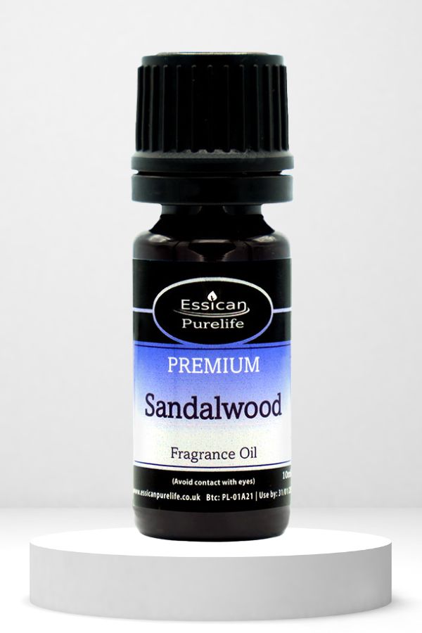 Essican Purelife Sandalwood fragrance oil 10ml.