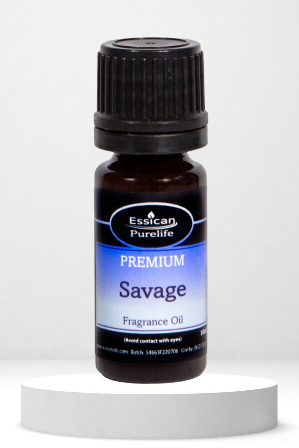 Essican Purelife Savage fragrance oil 10ml.