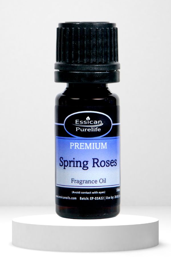 Essican Purelife Spring Roses fragrance oil 10ml.