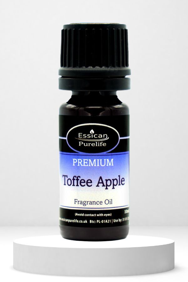 Essican Purelife Toffee Apple fragrance oil 10ml. Free UK delivery