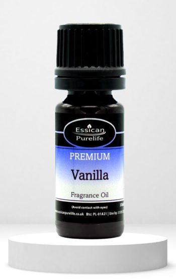 Essican Purelife Vanilla fragrance oil 10ml.